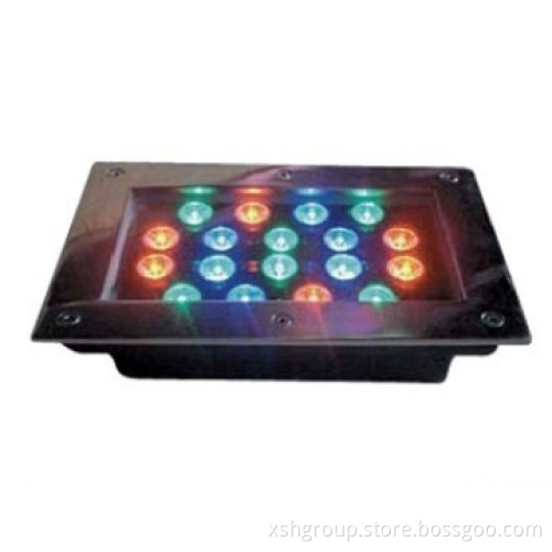Square led underground lamp